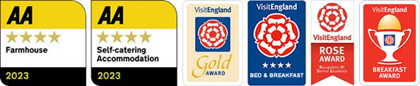 Visit England and AA Accommodation Awards