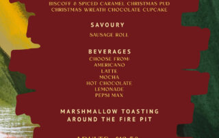 2026 Festive Christmas Cabin Menu
