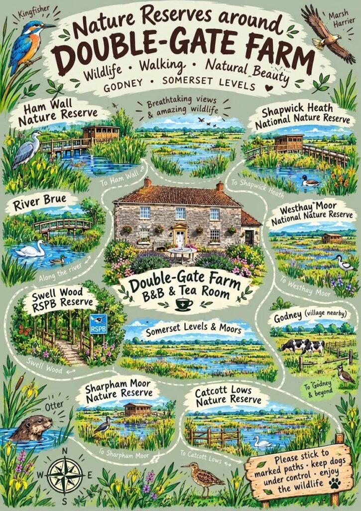 Nature Reserves Around Double-Gate Farm